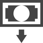 Money Deposit SVG Icon